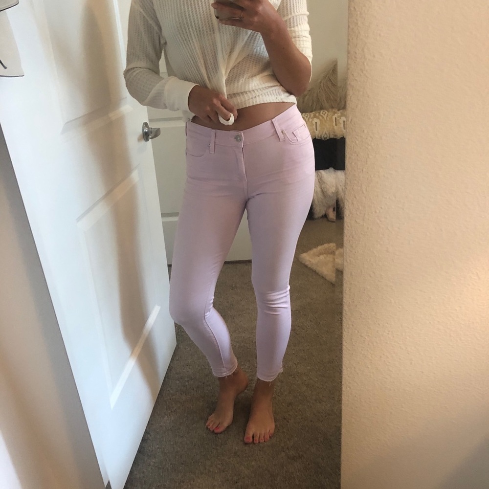 BRAND NEW 7 For All Mankind Light Purple Jeans